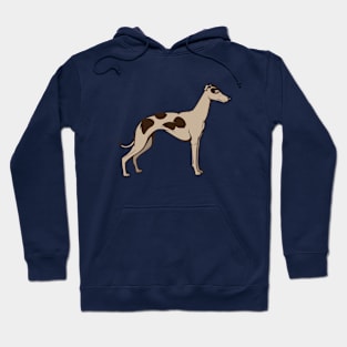 Running Machine Greyhound Dog Art Hoodie